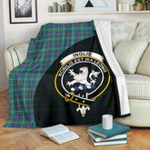 Clan Inglis Ancient Tartan Crest Blanket Wave Style AF41 Clan Inglis Tartan Today