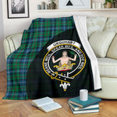 Clan Urquhart Ancient Tartan Crest Blanket Wave Style NS82 Clan Urquhart Tartan Today