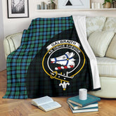 Clan Galbraith Ancient Tartan Crest Blanket Wave Style NP96 Clan Rait Tartan Today