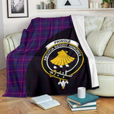 Clan Clan Pride of Glencoe Tartan Crest Blanket Wave Style GT85 Clan Glen Tartan Today