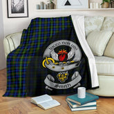 Clan Smith Modern Tartan Crest Blanket Wave Style XQ76 Clan Smith Tartan Today
