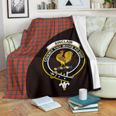 Clan Sinclair Ancient Tartan Crest Blanket Wave Style JN25 Clan Sinclair Tartan Today