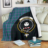 Clan Pitcairn Hunting Tartan Crest Blanket Wave Style LU75 Clan Pitcairn Tartan Today