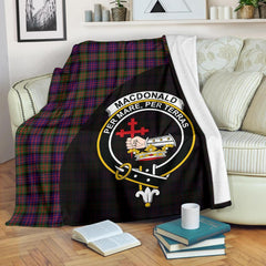 Clan MacDonald Modern Tartan Crest Blanket Wave Style FZ49 Clan MacDonald Tartan Today