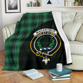 Clan MacArthur Ancient Tartan Crest Blanket Wave Style LV79 Clan MacArthur Tartan Today