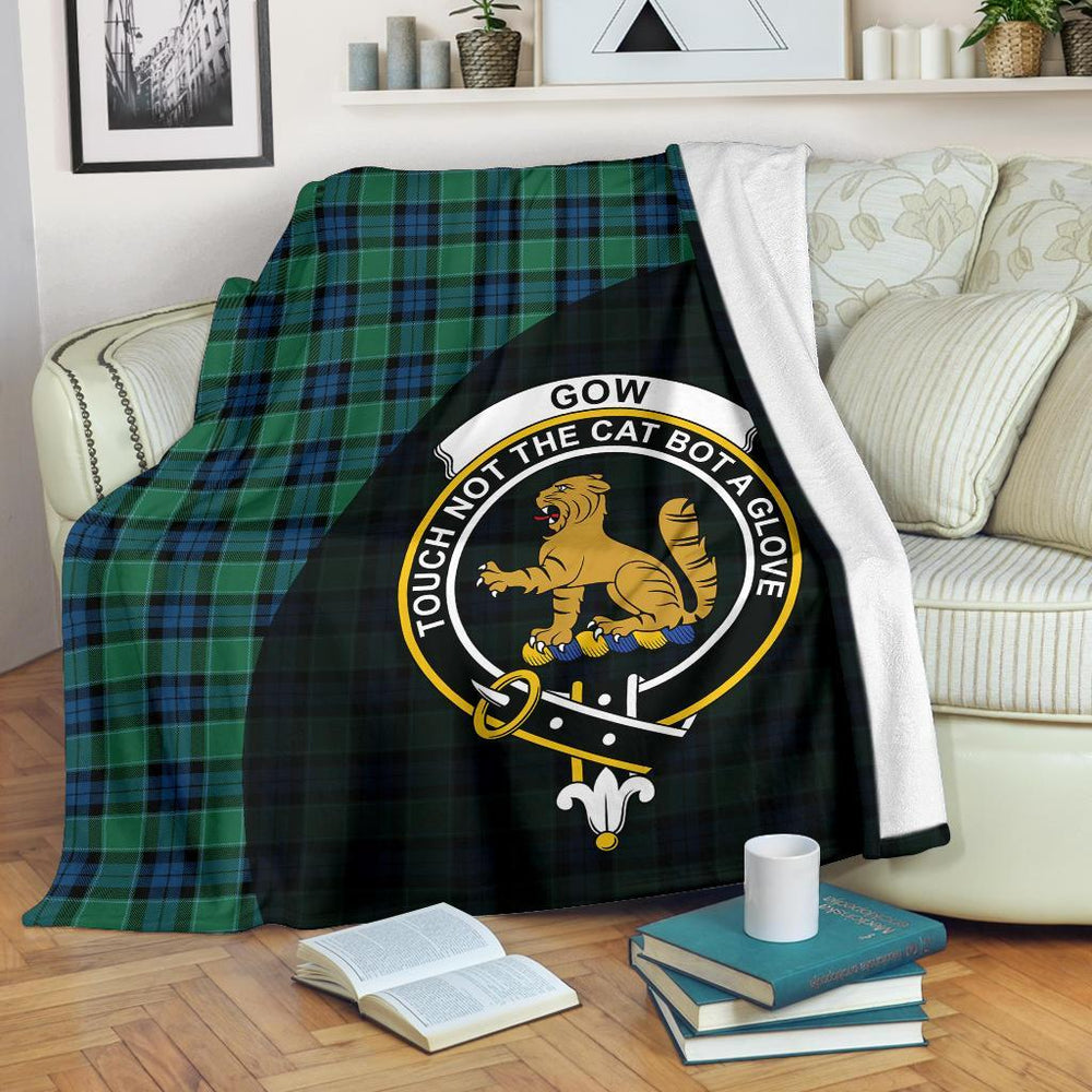 Clan Graham of Menteith Ancient Tartan Crest Blanket Wave Style AT42 Clan Graham Tartan Today
