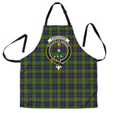 Clan Fergusson Modern Tartan Crest Apron QV85 Clan Fergusson Tartan Today