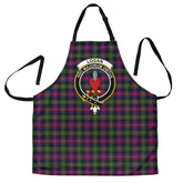 Clan Logan Modern Tartan Crest Apron BW75 Clan Logan Tartan Today
