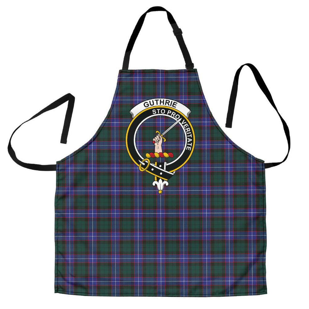 Clan Guthrie Modern Tartan Crest Apron IX23 Clan Guthrie Tartan Today