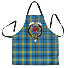 Clan Laing Tartan Crest Apron FQ88 Clan Laing Tartan Today