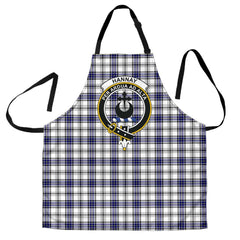 Clan Hannay Modern Tartan Crest Apron SN58 Clan Hannay Tartan Today