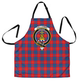 Clan Galloway Red Tartan Crest Apron CS29 Clan Galloway Tartan Today