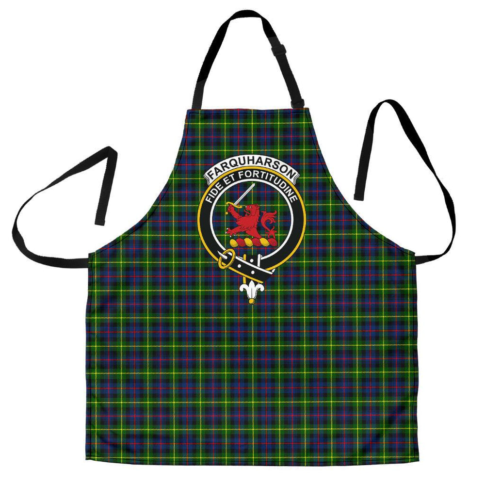 Clan Farquharson Modern Tartan Crest Apron QL34 Clan Farquharson Tartan Today