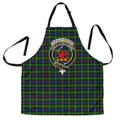 Clan Farquharson Modern Tartan Crest Apron QL34 Clan Farquharson Tartan Today
