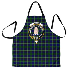 Clan Lamont Modern Tartan Crest Apron FX68 Clan Lamont Tartan Today