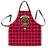 Clan Hamilton Modern Tartan Crest Apron BF45 Clan Hamilton Tartan Today