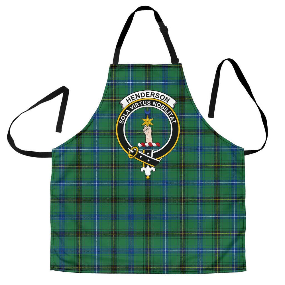 Clan Henderson Ancient Tartan Crest Apron DQ21 Clan Henderson Tartan Today