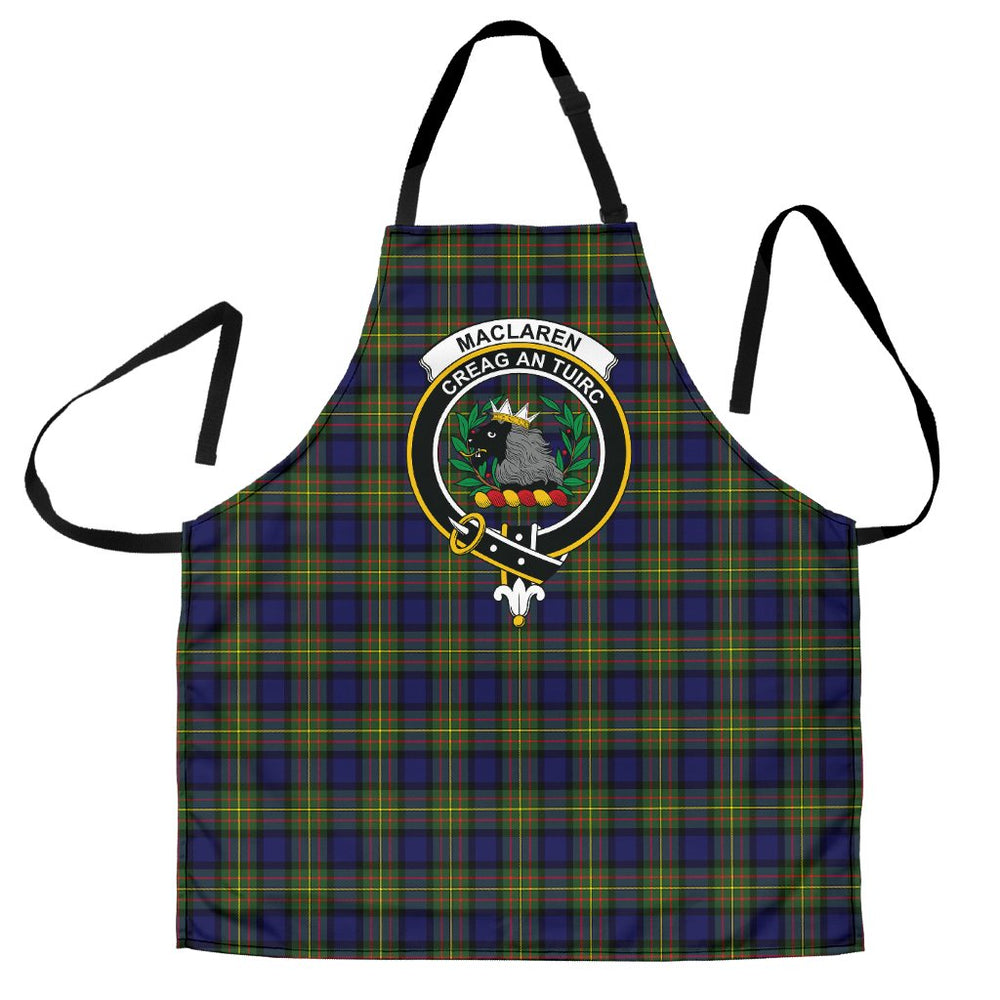 Clan MacLaren Modern Tartan Crest Apron AX29 Clan Borthwick Tartan Today