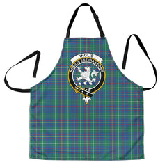 Clan Inglis Ancient Tartan Crest Apron GO34 Clan Inglis Tartan Today