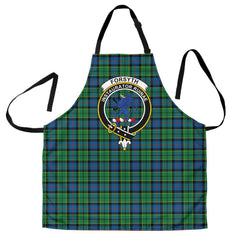 Clan Forsyth Ancient Tartan Crest Apron CM44 Clan Forsyth Tartan Today
