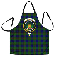 Clan Dundas Modern Tartan Crest Apron HK77 Clan Dundas Tartan Today