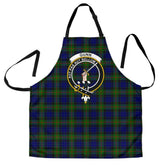 Clan Gunn Modern Tartan Crest Apron IH39 Clan Gunn Tartan Today