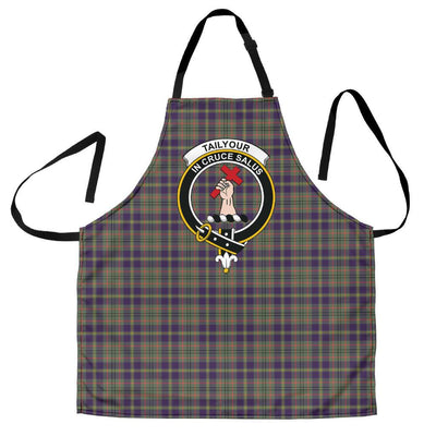 Clan Taylor Weathered Tartan Crest Apron