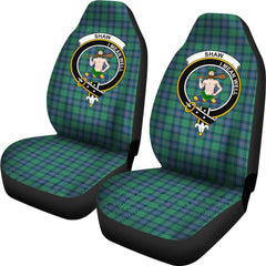 Clan Shaw Of Sauchie Tartan Crest Car Seat Cover FW51 Clan Shaw Tartan Today