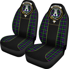 Clan Malcolm (MacCallum) Tartan Crest Car Seat Cover Special VersionBN58 Clan MacCallum Tartan Today