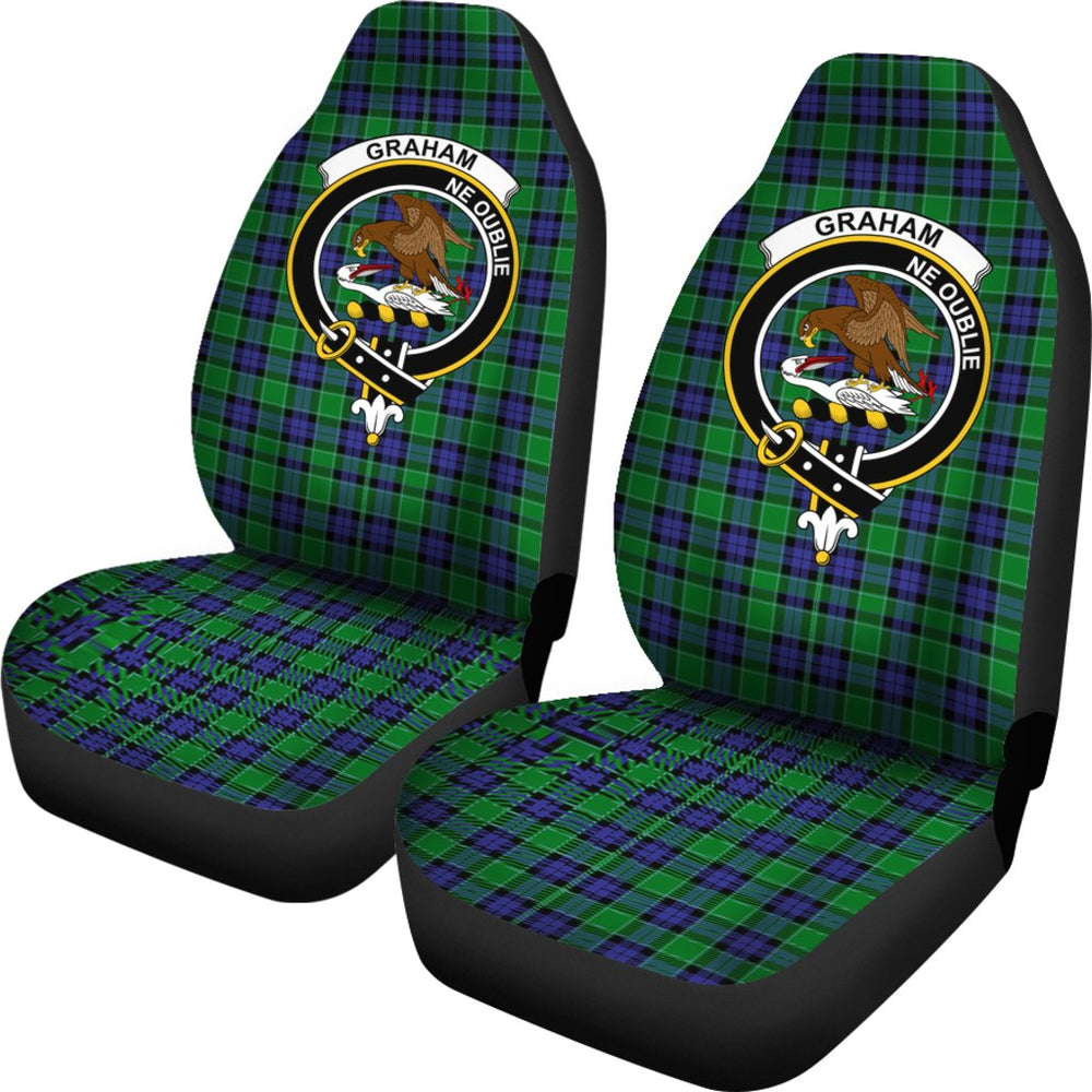 Clan Graham of Menteith Modern Tartan Crest Car Seat Cover SA92 Clan Graham Tartan Today