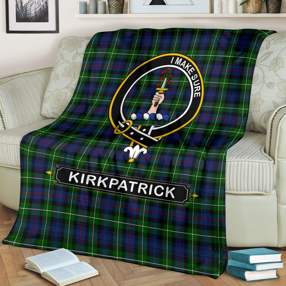 Clan Kirkpatrick Family Tartan Crest BlanketsXK12 Clan Kirk Tartan Today