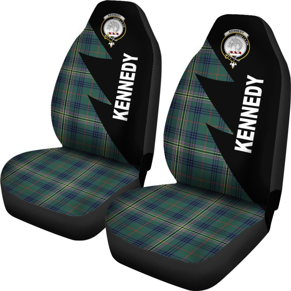 Clan Kennedy Tartan Crest Car Seat Cover WU83 Clan Kennedy Tartan Today