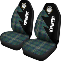 Clan Kennedy Tartan Crest Car Seat Cover WU83 Clan Kennedy Tartan Today