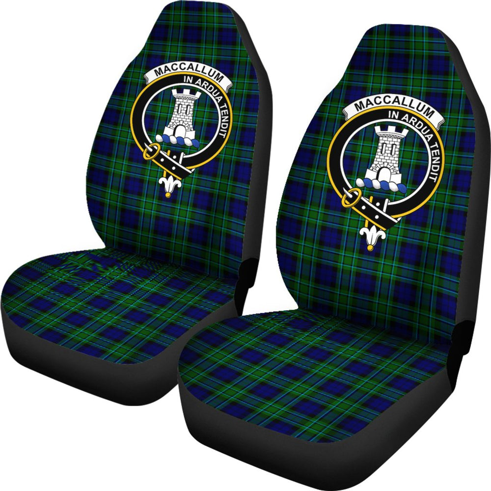 Clan MacCallum (Malcolm) Tartan Crest Car Seat Cover XQ11 Clan MacCallum Tartan Today