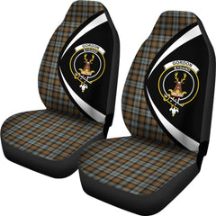 Clan Gordon Weathered Tartan Crest Car Seat Cover XJ55 Clan Gordon Tartan Today