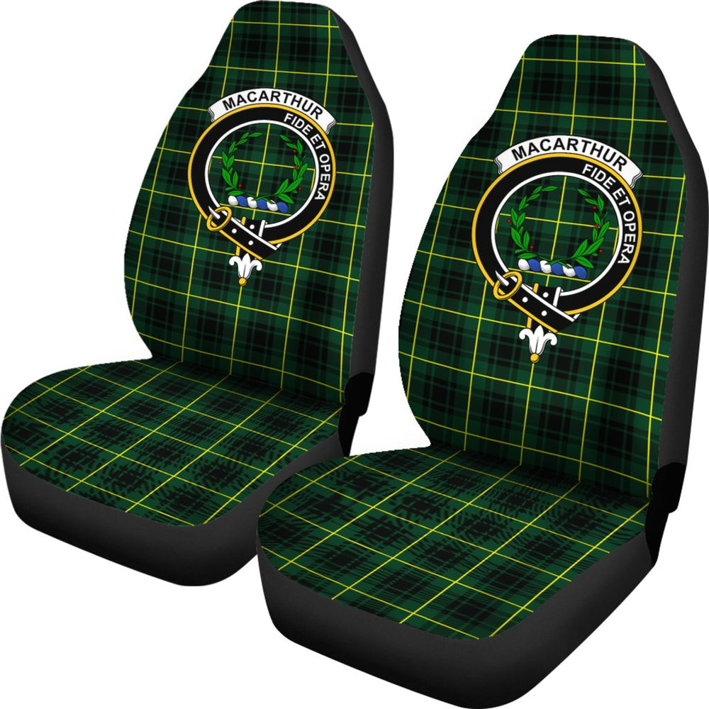 Clan MacArthur Tartan Crest Car Seat Cover TQ59 Clan MacArthur Tartan Today