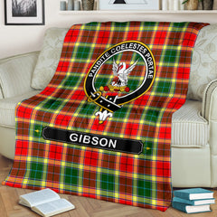 Clan Gibson Family Tartan Crest BlanketsVE12 Clan Hall Tartan Today