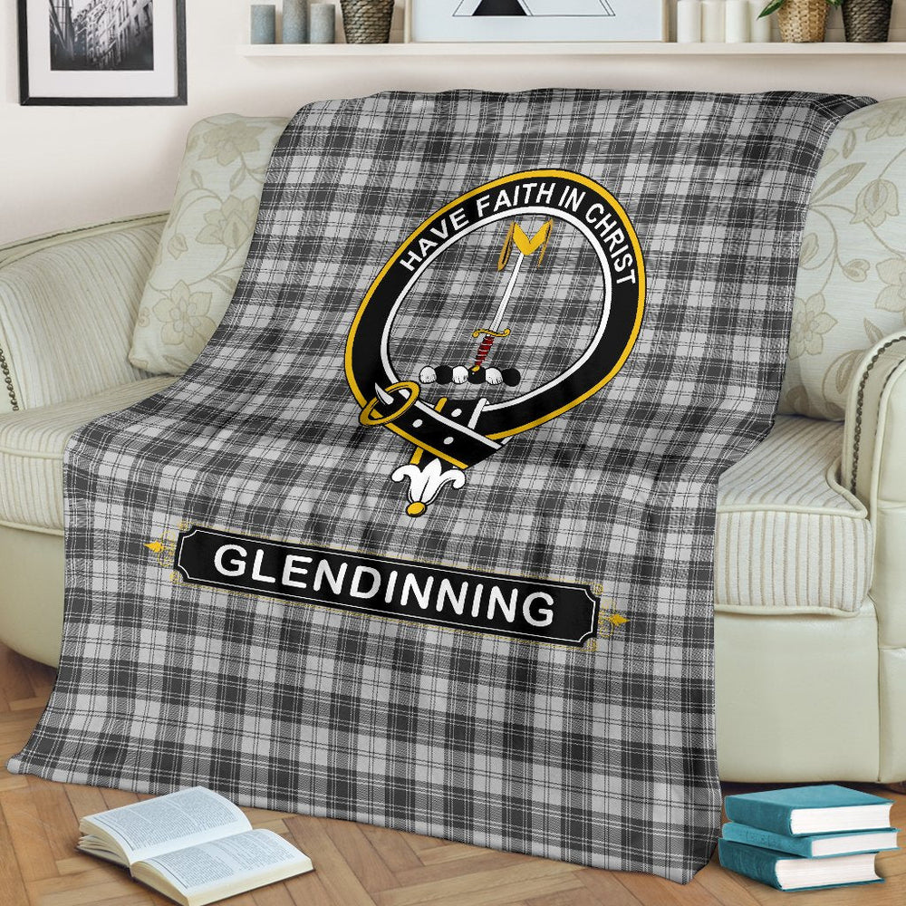 Clan Glendinning Family Tartan Crest BlanketsTO12 Clan Glen Tartan Today