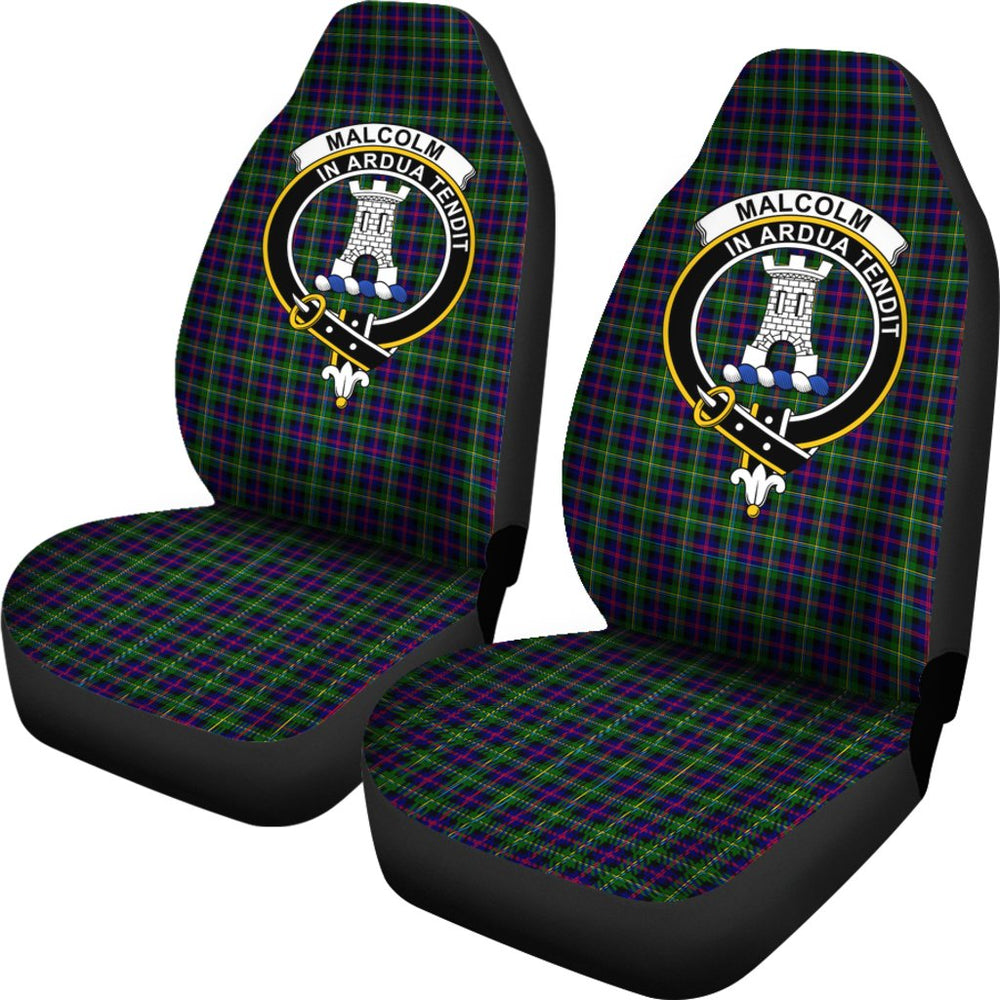 Clan Malcolm (MacCallum) Modern Tartan Crest Car Seat Cover RM11 Clan MacCallum Tartan Today