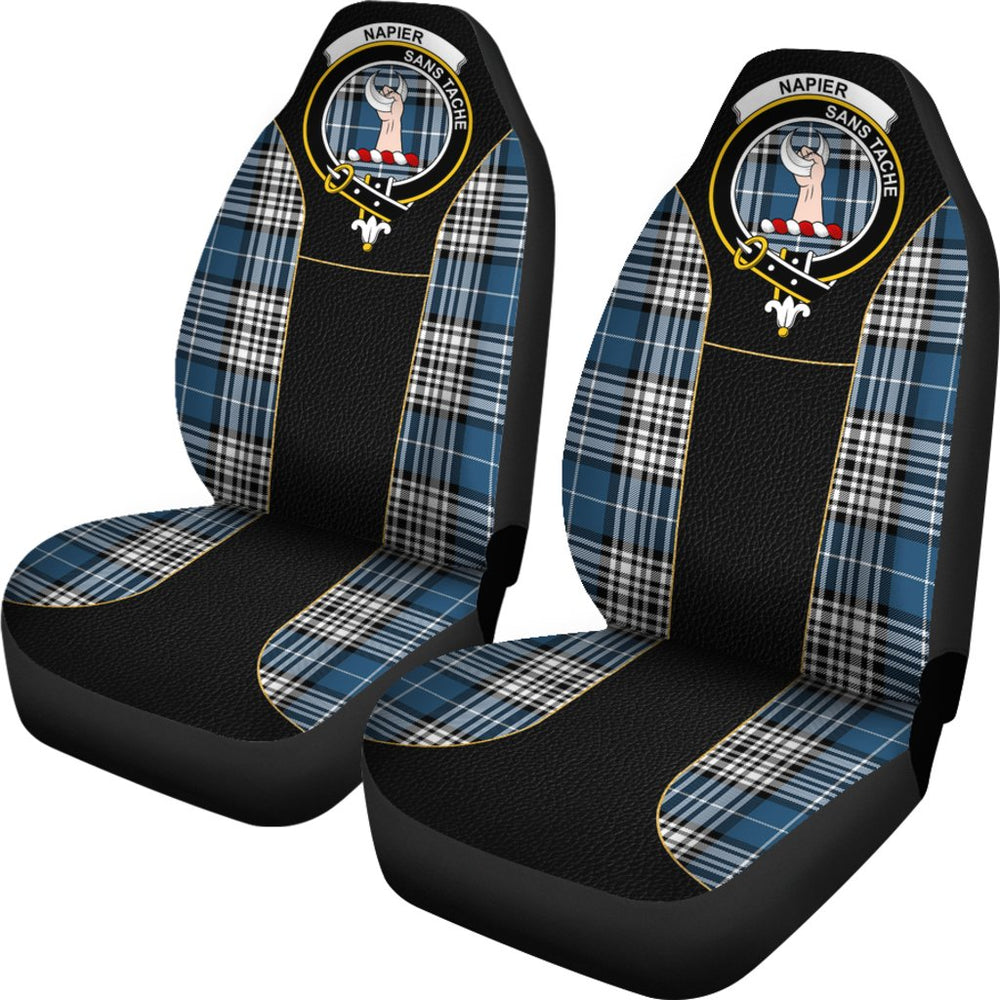 Clan Napier Tartan Crest Special Style Car Seat Cover BM10 Clan Napier Tartan Today