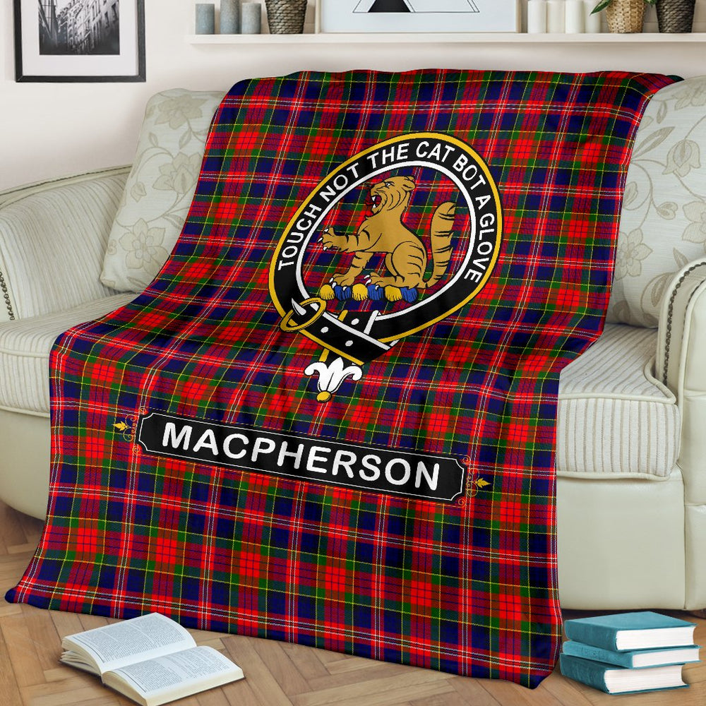 Clan Clan MacPherson (Chief) Family Tartan Crest BlanketsOW81 Clan MacPherson Tartan Today