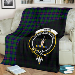 Clan Shaw Modern Tartan Crest Blankets Wave Style MP97 Clan Shaw Tartan Today