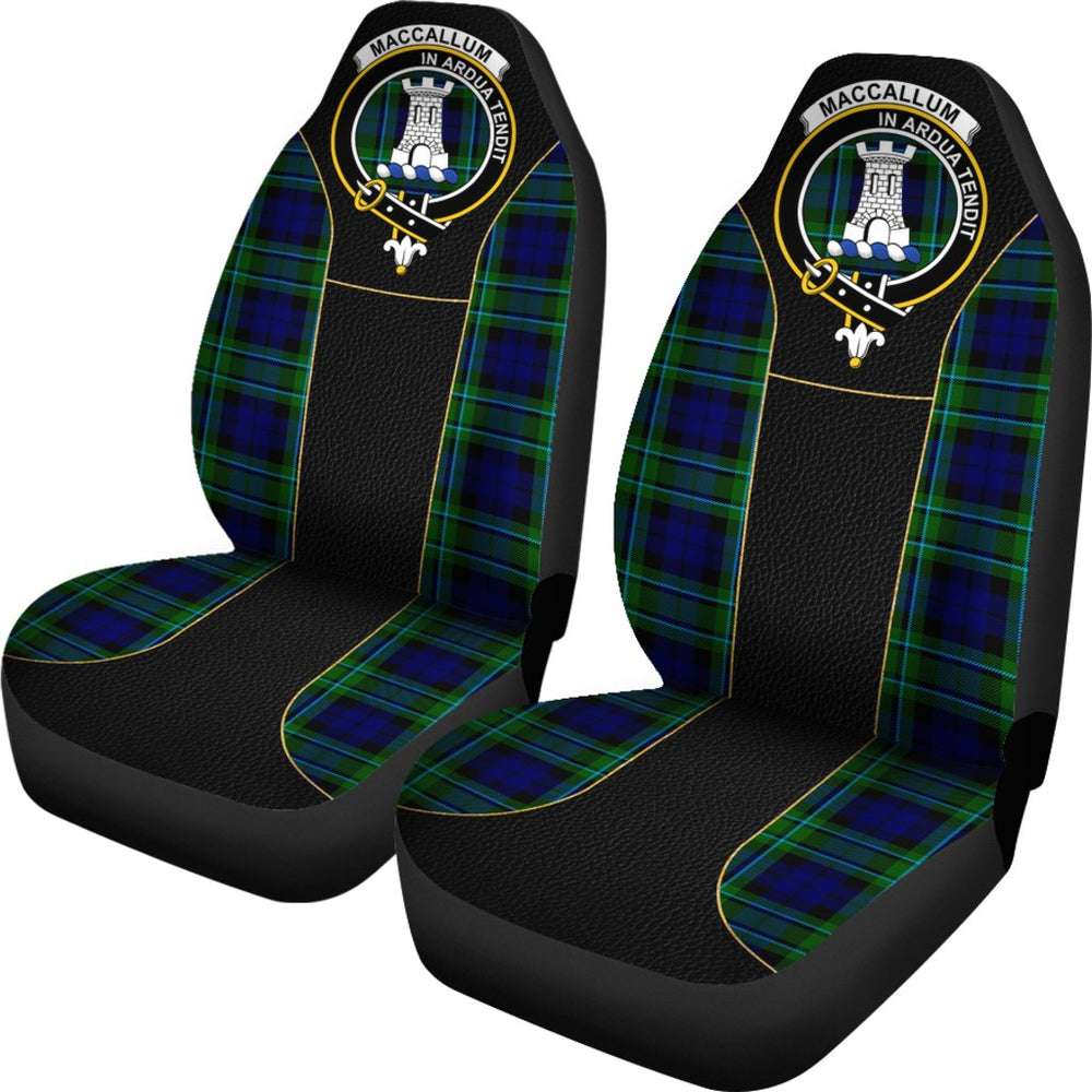 Clan MacCallum (Malcolm) Tartan Crest Car Seat Cover Special VersionYB52 Clan MacCallum Tartan Today