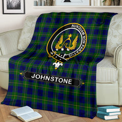 Clan Johnstone Family Tartan Crest BlanketsYA95 Clan Johnstone Tartan Today