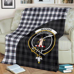 Clan MacRae Dress Modern Tartan Crest Blanket 3 Sizes OS49 Clan MacRae Tartan Today