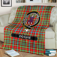 Clan Ogilvie Family Tartan Crest BlanketsUU90 Clan Ogilvie Tartan Today