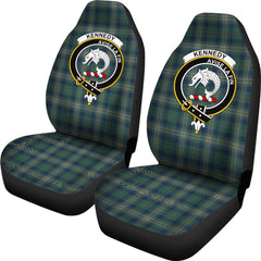Clan Kennedy Tartan Crest Car Seat Cover NF94 Clan Kennedy Tartan Today