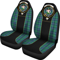 Clan Shaw Of Sauchie Tartan Crest Car Seat Cover - Special VersionZB40 Clan Shaw Tartan Today