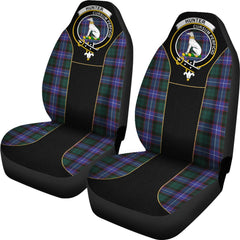 Clan Hunter Tartan Crest Circle Car Seat Cover BC30 Clan Hunter Tartan Today