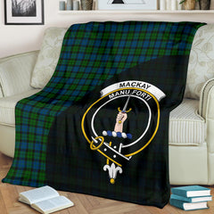 Clan MacKay Modern Tartan Crest Blanket Wave Style WU75 Clan MacKay Tartan Today